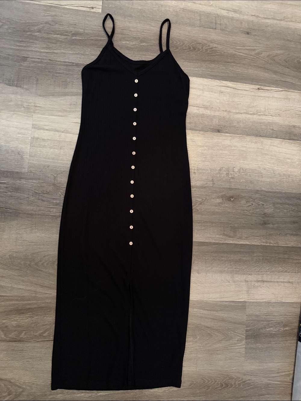 Black Maxi Slip Dress Like New